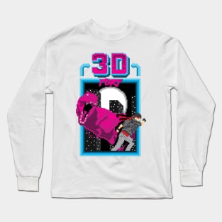 3D Fury Long Sleeve T-Shirt